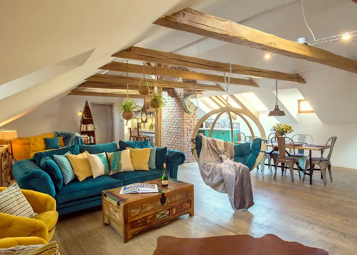 Gigantic Boho Chic 3 Bedroom 3 Bathroom Loft With Hanging Chair