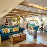 Gigantic Boho Chic 3 Bedroom 3 Bathroom Loft With Hanging Chair